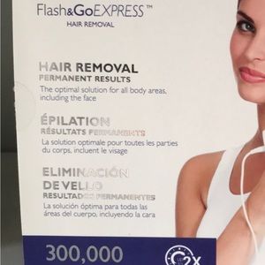 Laser Hair Removal Kit Silk'N Flash & Go Express Permanent Hair Removal Kit